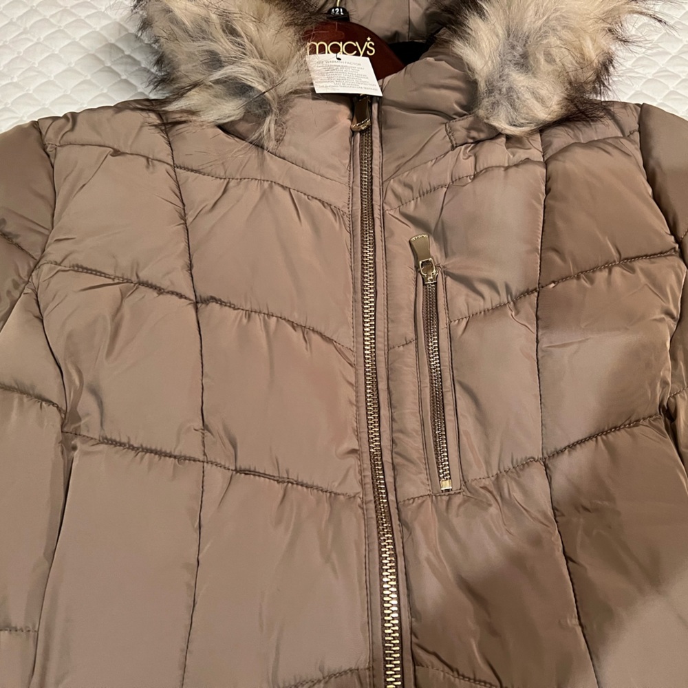 Calvin Klein Puffer Coat with faux fur trimmed hood - Size XL - New. Ta… - Picture 6 of 16